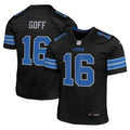 Jared Goff Detroit Lions Nike Youth Alternate Player Game Jersey - Black