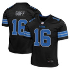 Jared Goff Detroit Lions Nike Youth Alternate Player Game Jersey - Black
