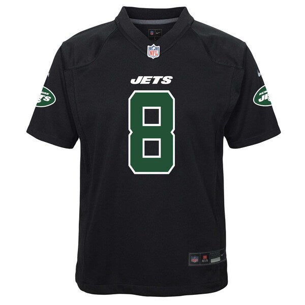 Aaron Rodgers New York Jets Nike Youth Game Jersey - Black/Green/White