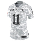 Micah Parsons Dallas Cowboys Nike Women's 2024 Salute to Service Limited Jersey - Arctic Camo