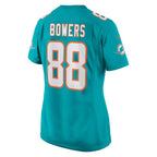 Nick Bowers Miami Dolphins Nike Women's Team Game Jersey -  Aqua