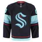 Seattle Kraken  Home Authentic Pro Custom Jersey - Navy