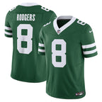 Aaron Rodgers New York Jets Nike Vapor F.U.S.E. Limited Jersey - Legacy Green