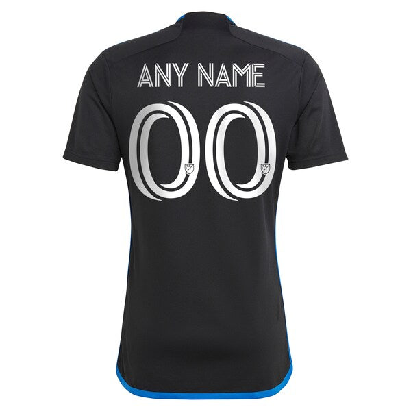 San Jose Earthquakes adidas 2024 Active Fault Jersey Replica Custom Jersey - Blue