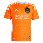 Amine Bassi Houston Dynamo FC adidas Youth 2025 Season 20 Replica Player Jersey - Orange