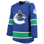 Elias Pettersson Vancouver Canucks adidas 2020/21 Authentic Home Player Jersey - Blue