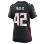 Josh Woods Atlanta Falcons Nike Women's Team Game Jersey -  Black