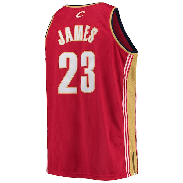 LeBron James Cleveland Cavaliers 2003/04 Big & Tall Hardwood Classics Swingman Jersey - Red