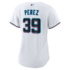 Eury Perez Miami Marlins Nike Women's Home Replica Jersey - White