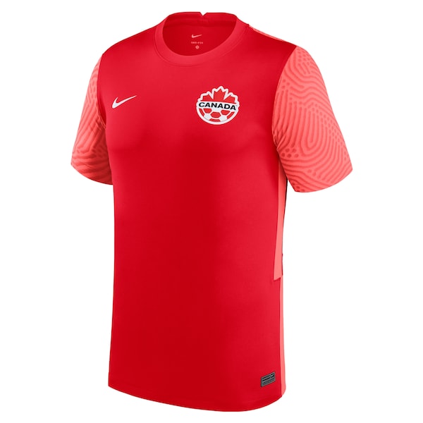 Canada Soccer Nike Home Replica Jersey - Red