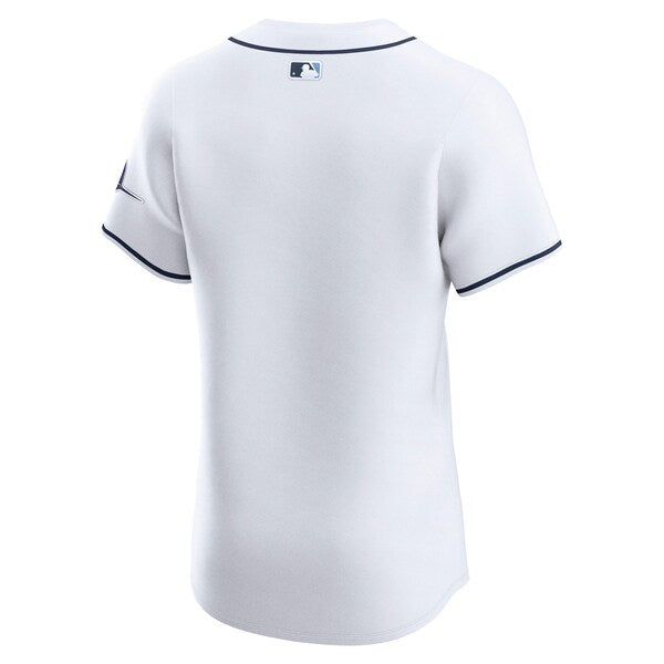 Tampa Bay Rays Nike Home Elite Jersey - White/Light Blue