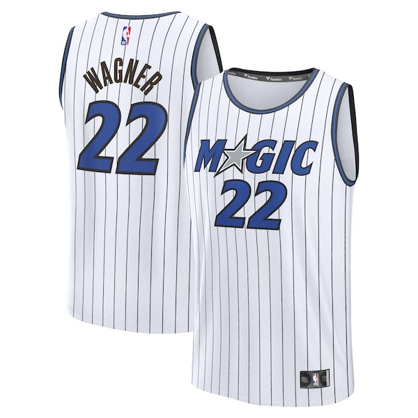 Franz Wagner Orlando Magic  Fast Break Replica Player Jersey - Association Edition - White