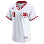Barry Larkin Cincinnati Reds Nike Throwback Cooperstown Collection Limited Jersey - White