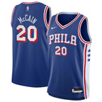 Jared McCain Philadelphia 76ers Nike Youth Swingman Jersey - Icon Edition - Royal