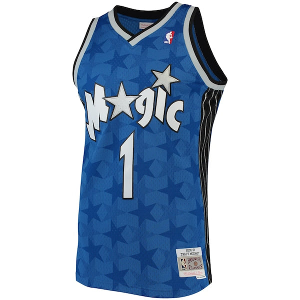 Tracy McGrady Orlando Magic Hardwood Classics Swingman Jersey - Blue