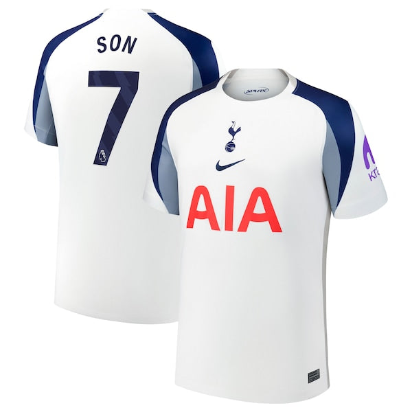 Son Heung-Min Tottenham Hotspur Nike 2025/26 Home Replica Jersey - White