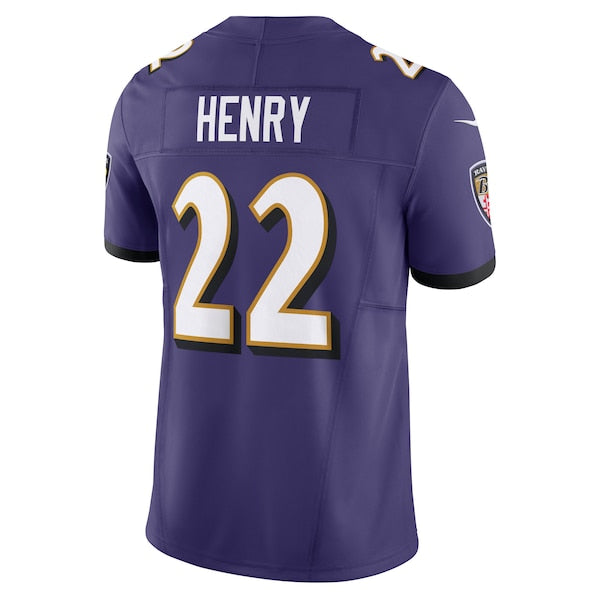 Derrick Henry Baltimore Ravens Nike Vapor F.U.S.E. Limited Jersey - Purple/Black