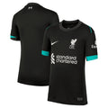 Liverpool Nike Youth 2024/25 Away Replica Blank Jersey - Forest Green