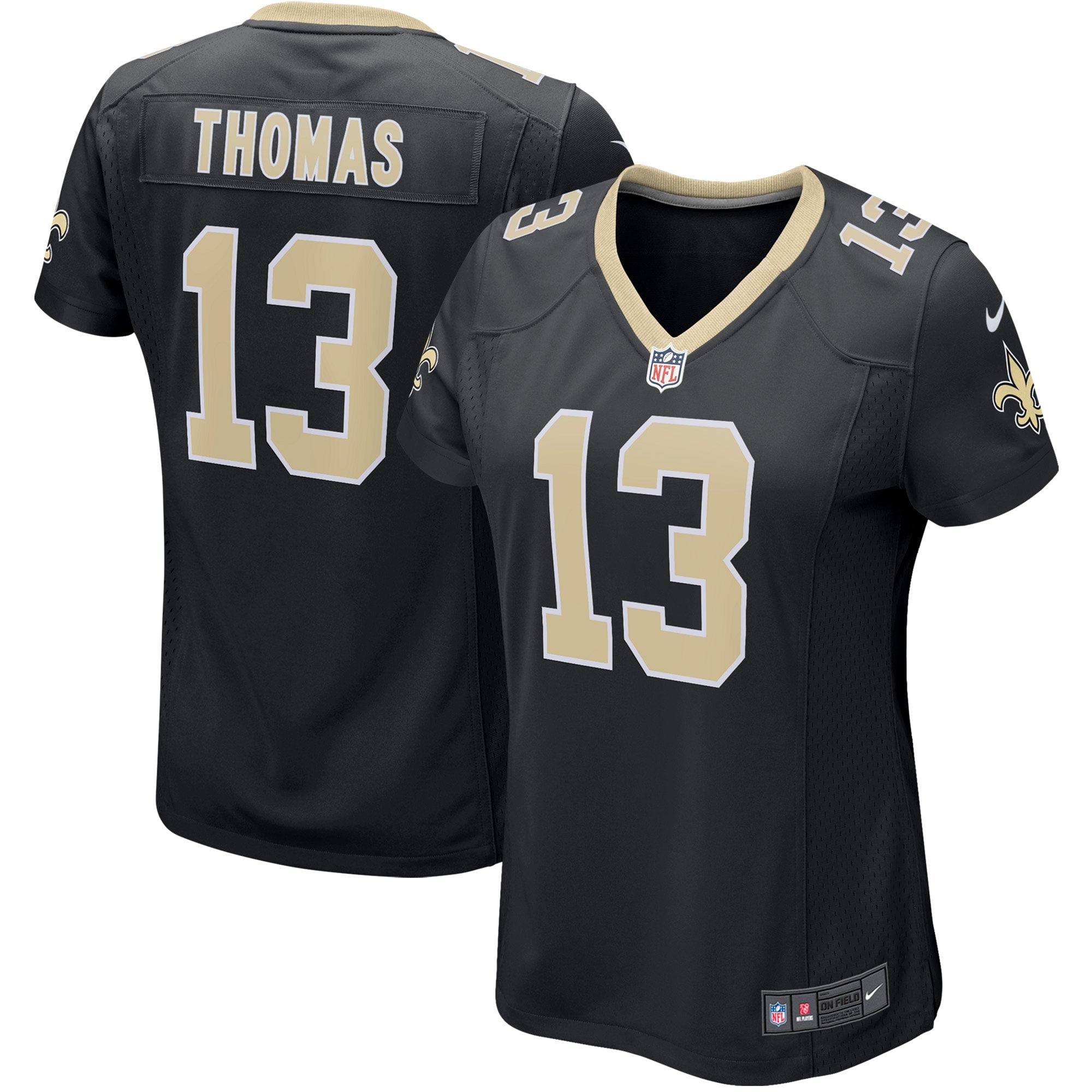 Michael Thomas New Orleans Saints Nike Women's Alternate Game Jersey - White/Black