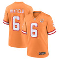 Baker Mayfield  Tampa Bay Buccaneers Nike 50th Season Game Jersey - Creamsicle/Red