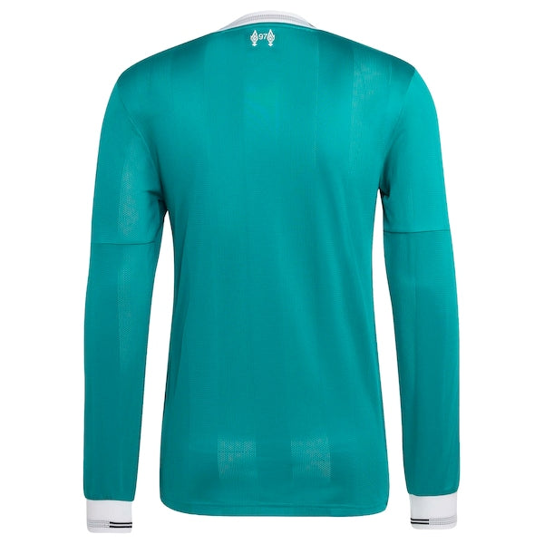 Liverpool adidas 2025/26 Third Authentic Long Sleeve Jersey - Green