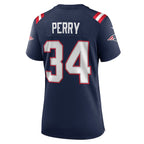 Mark Perry New England Patriots Nike Women's Team Game Jersey -  Navy