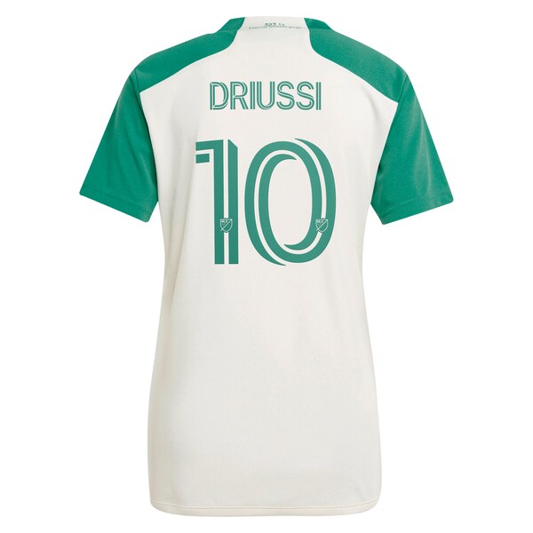 Sebastián Driussi Austin FC adidas Women's 2024 The Armadillo Kit Replica Player Jersey – Tan