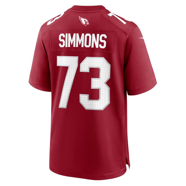 Lachavious Simmons Arizona Cardinals Nike Team Game Jersey -  Cardinal