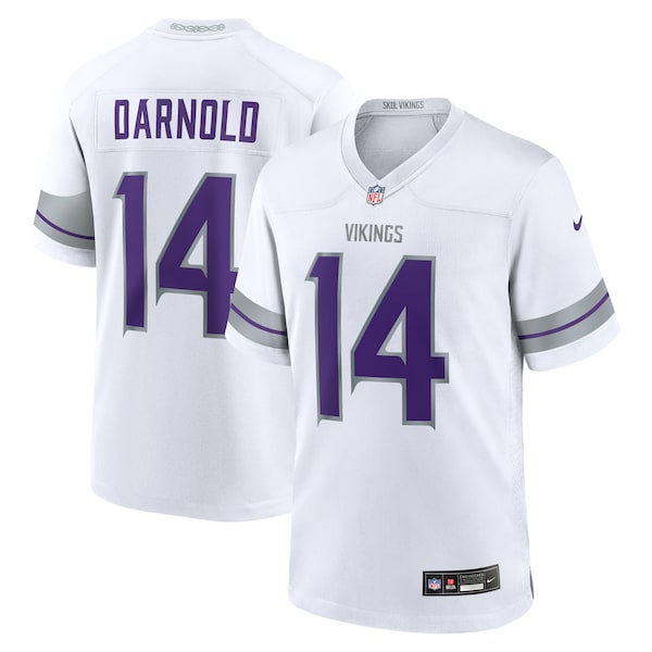 Sam Darnold Minnesota Vikings Nike Alternate Game Player Jersey - White