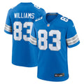 Isaiah Williams Detroit Lions Nike Game Jersey -  Blue