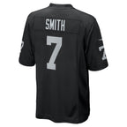 Geno Smith Las Vegas Raiders Nike Youth Game Player Jersey - Black