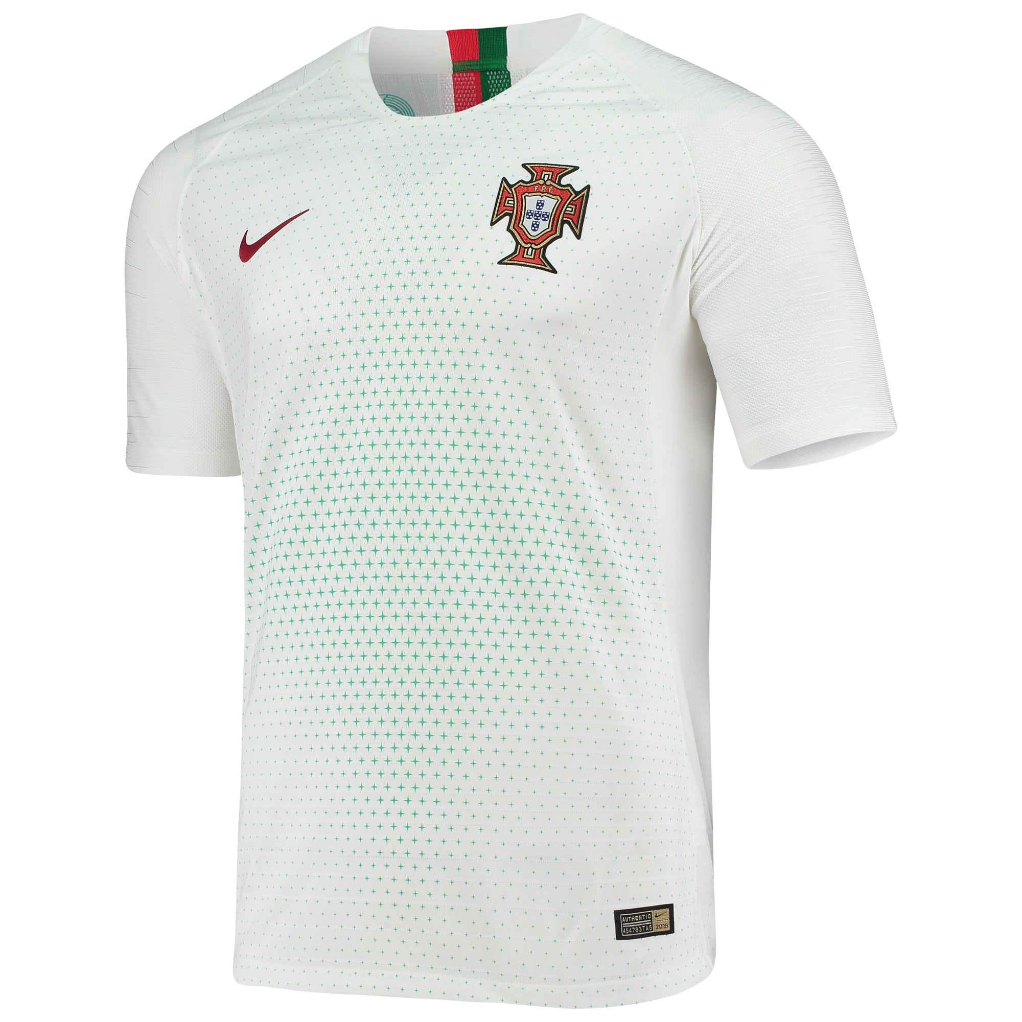 Portugal National Team Nike Authentic Away Jersey - White/Red