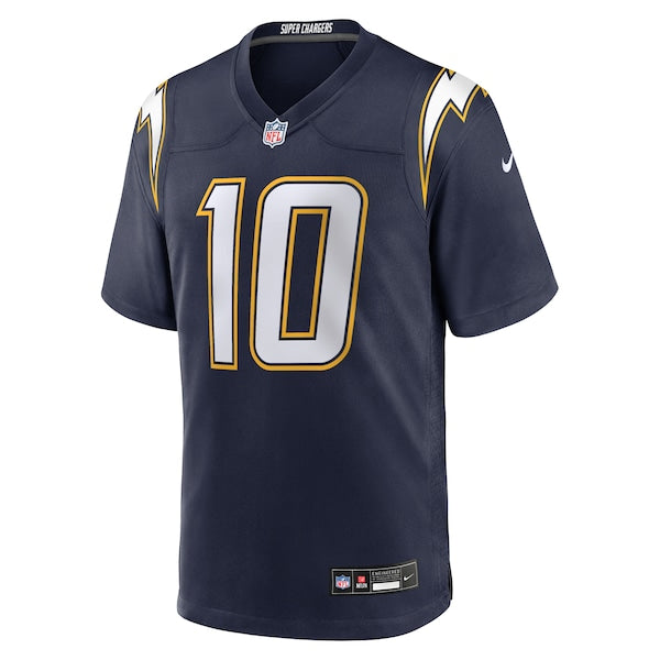 Justin Herbert Los Angeles Chargers Nike Alternate Super Chargers Game Player Jersey - Navy/Powder Blue/Gold