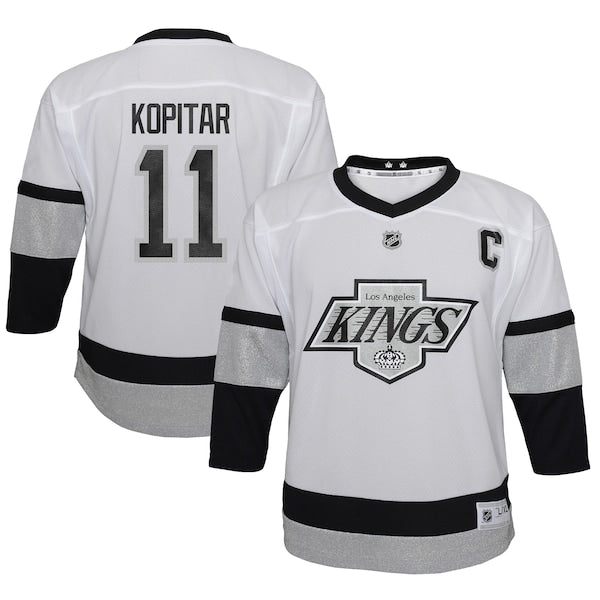 Anze Kopitar Los Angeles Kings Preschool 2021/22 Alternate Replica Player Jersey - White