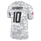 Justin Herbert Los Angeles Chargers Nike 2024 Salute to Service Limited Jersey - Arctic Camo