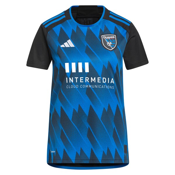 Jackson Yueill San Jose Earthquakes adidas Women's 2024 Active Fault Replica Player Jersey - Blue