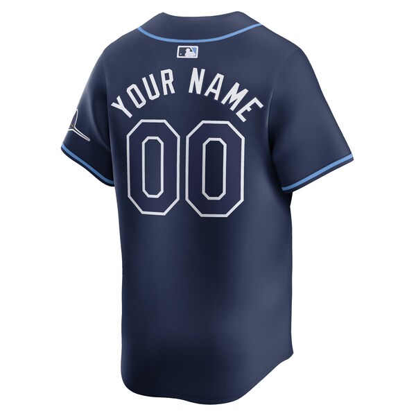 Tampa Bay Rays Nike Away Limited Custom Jersey - Navy
