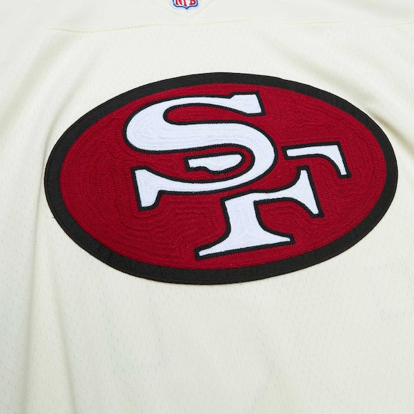 Jerry Rice San Francisco 49ers Chainstitch Legacy Jersey - Cream