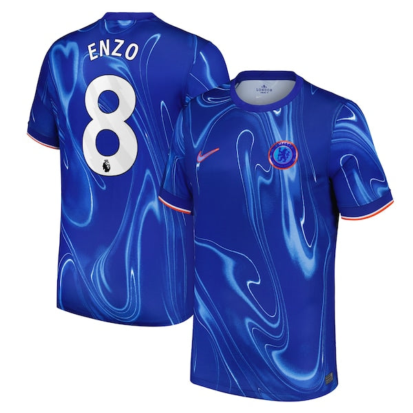 Enzo Fernández Chelsea Nike 2024/25 Home Replica Player Jersey - Blue
