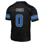 Jahmyr Gibbs Detroit Lions Nike Youth Alternate Game Jersey - Black/White/Blue