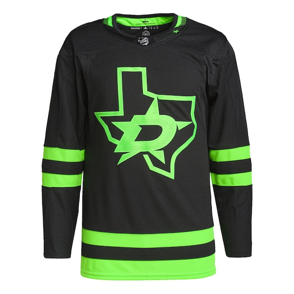 Dallas Stars adidas Men's Alternate Primegreen Authentic Jersey - Black