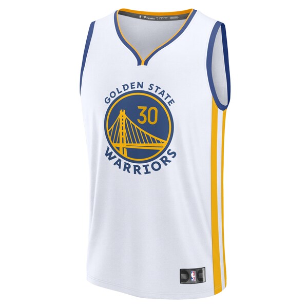 Stephen Curry Golden State Warriors  Youth Fast Break Replica Jersey - Association Edition - White