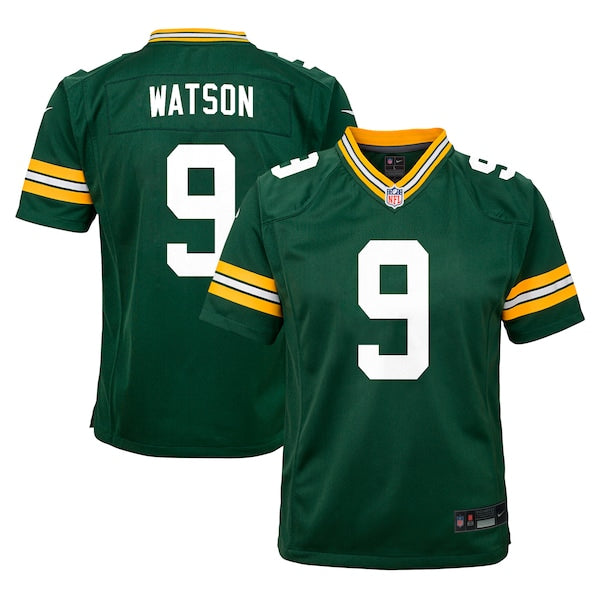 Christian Watson Green Bay Packers Nike Youth Team Player Game Jersey - Green