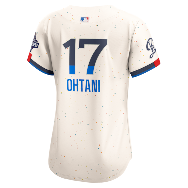Shohei Ohtani Los Angeles Dodgers Nike Women's 2025 World Series Champions Home Limited Jersey - Cream