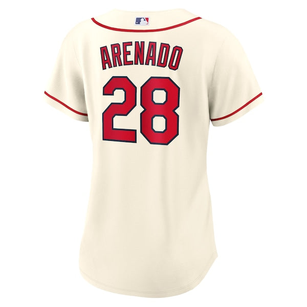 Nolan Arenado St. Louis Cardinals Nike Women's Alternate Replica Player Jersey - Cream/Red/White