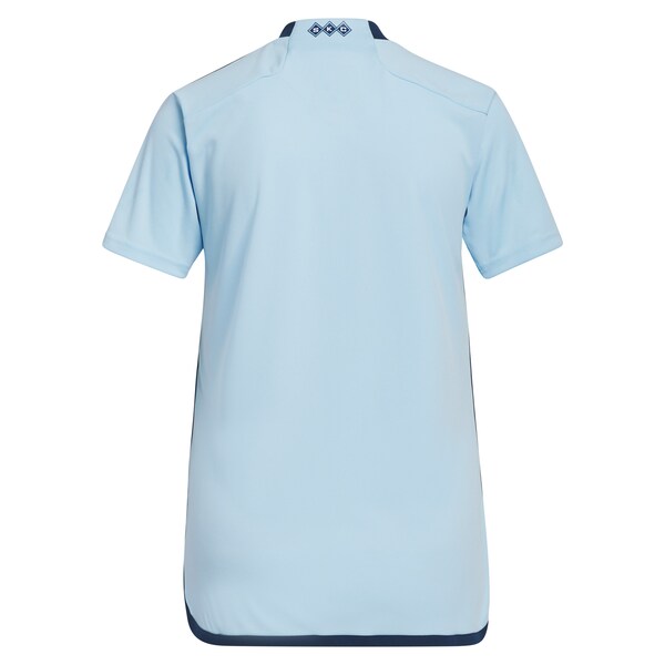 Sporting Kansas City adidas Women's 2024 Hoops 4.0 Replica Jersey - Light Blue