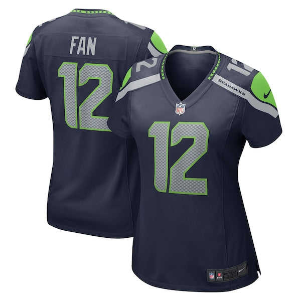 12th Fan Seattle Seahawks Nike Women's Player Jersey - Navy/Royal