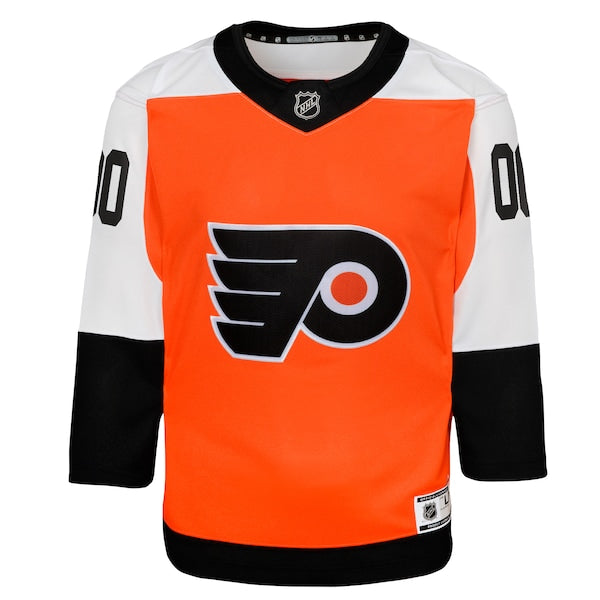 Philadelphia Flyers Youth Home Premier Custom Jersey - Orange