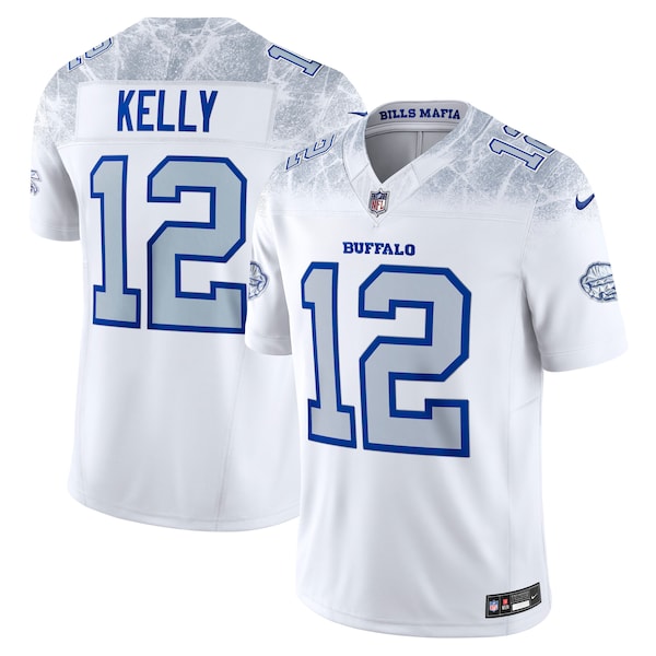 Jim Kelly Buffalo Bills Nike 2025 Rivalries Collection Retired Player Limited Jersey - White