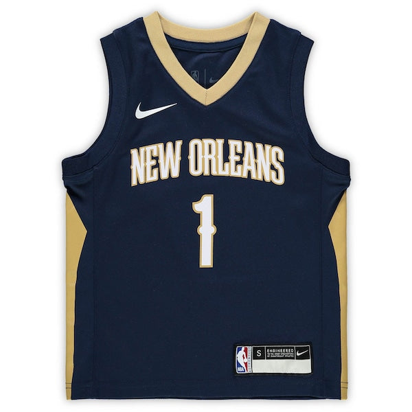Zion Williamson New Orleans Pelicans Nike Preschool Replica Jersey - Icon Edition - Navy